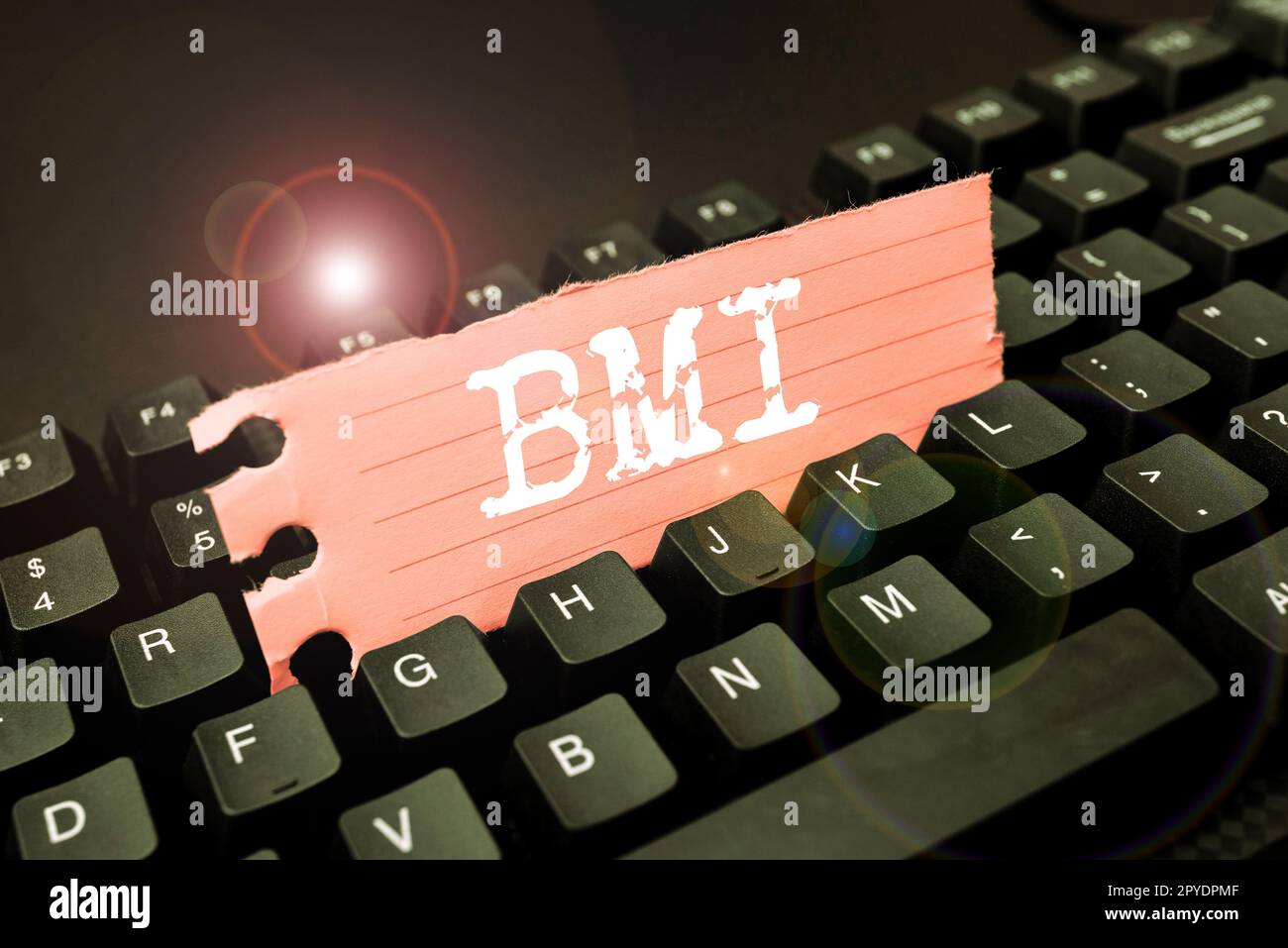 Symbole de texte indiquant l'IMC. Business Showcase méthode d'estimation des niveaux de graisse corporelle en fonction du poids et de la taille Banque D'Images