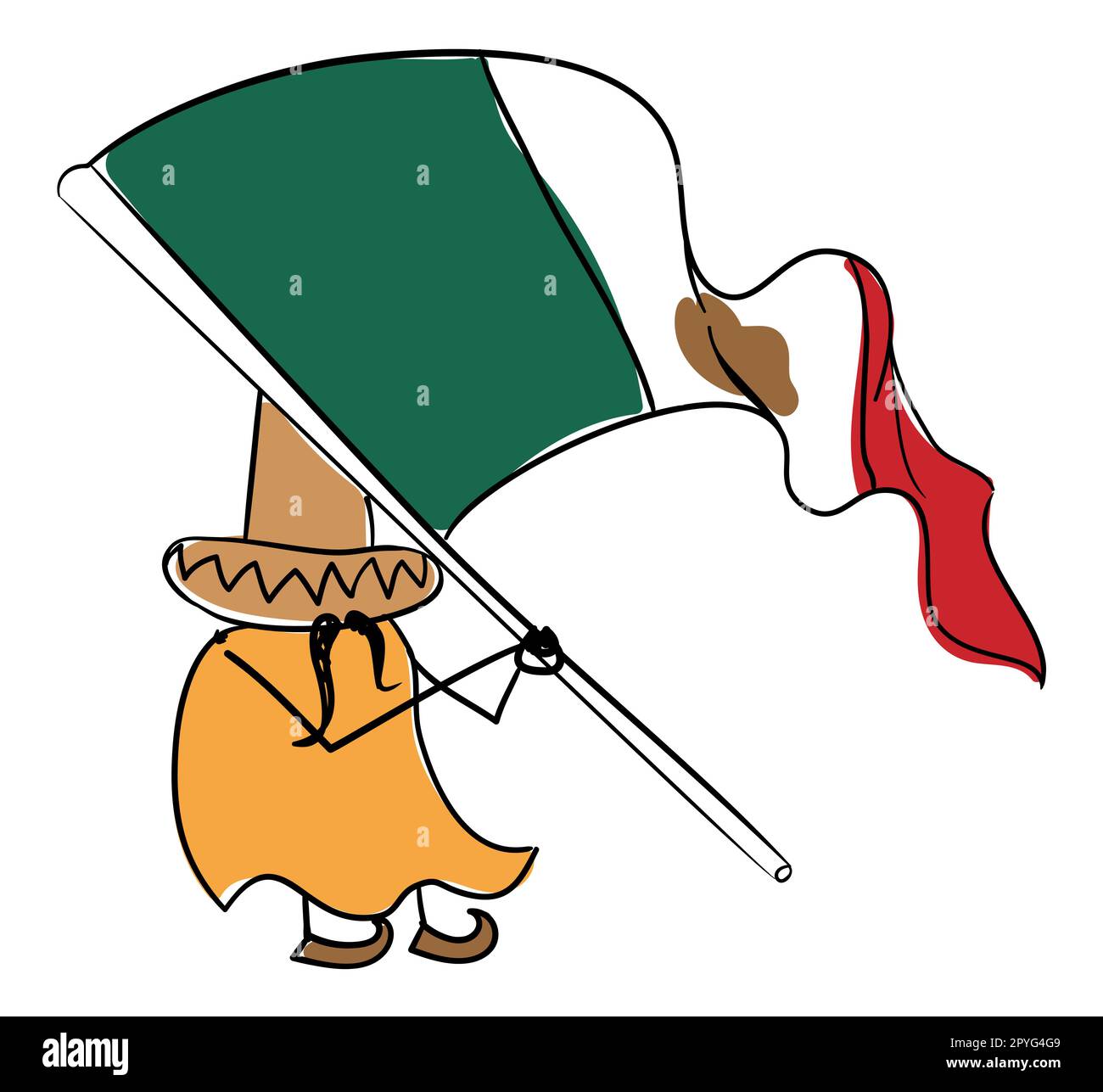 Déguisement Mexicain Adulte – Poncho Rayé + Chapeau Piment + Moustache, Idéal Pour Enterrement De Vie De Garçon, Fiesta, Lot Unitaire Ou Multiple