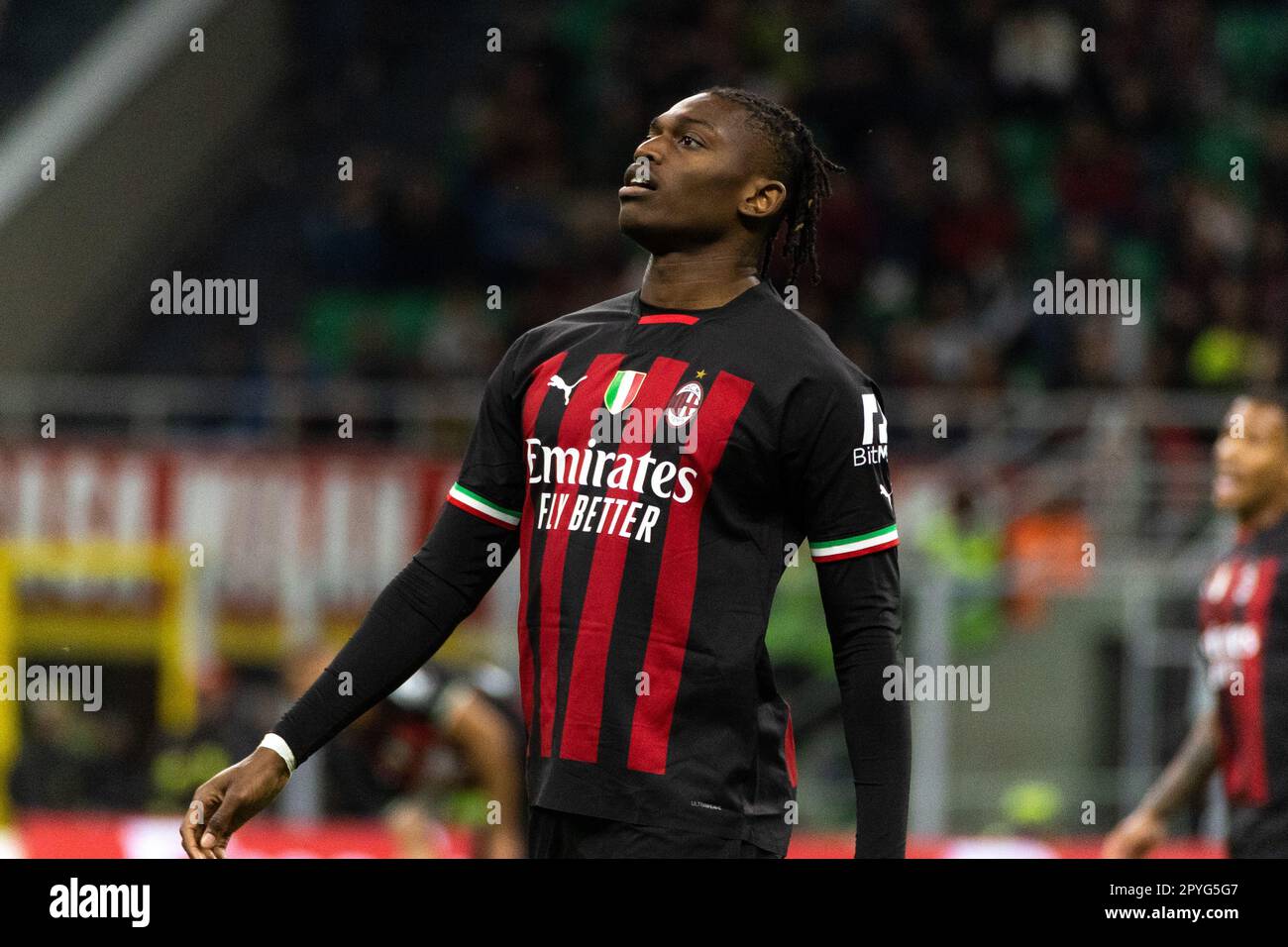 Monza, Italie, sur 03 mai 2023 série Un match de football entre l'AC Milan et les Etats-Unis Cremonese au stade U-Power de Monza, Italie, sur 03 mai 2023 Banque D'Images