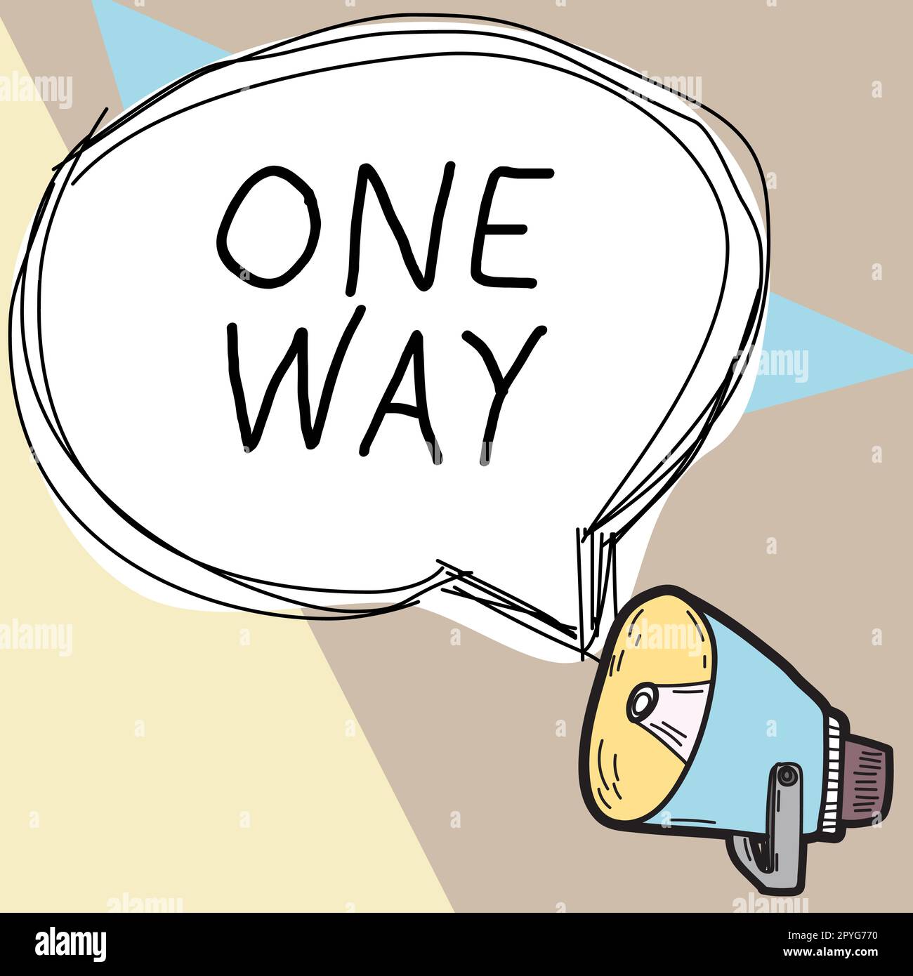 Affiche textuelle montrant un sens. Vitrine d'affaires uniquement direction signalisation routière réglementation de la circulation indication d'itinéraire Banque D'Images