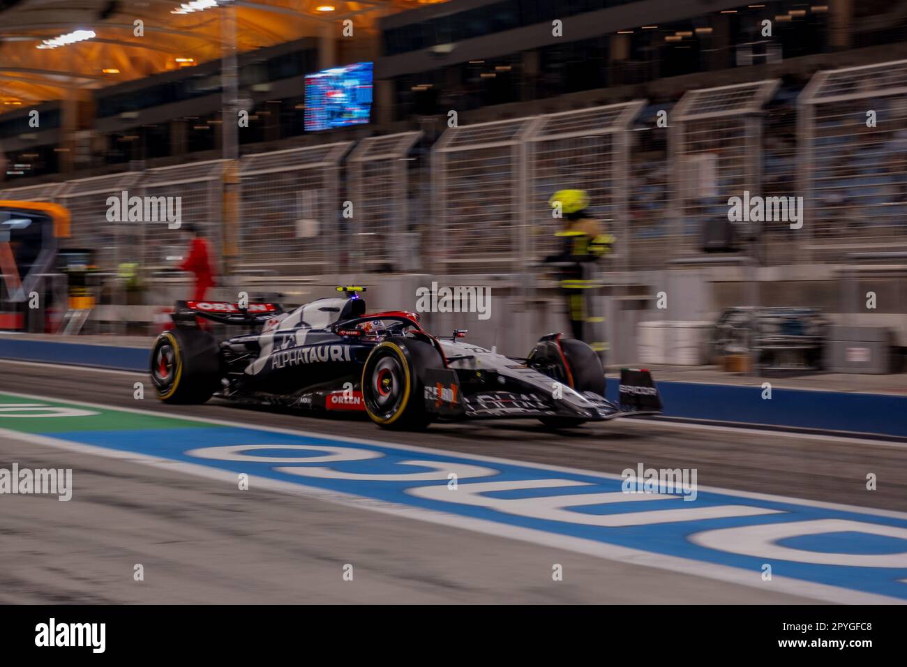 MANAMA, BAHREÏN, circuit de Sakhir, 3. Mars 2023: #22, Yuki TSUNODA, JAP, Team Scuderia Alpha Tauri, AT04, pendant le Grand Prix de Formule 1 de Bahreïn à Banque D'Images