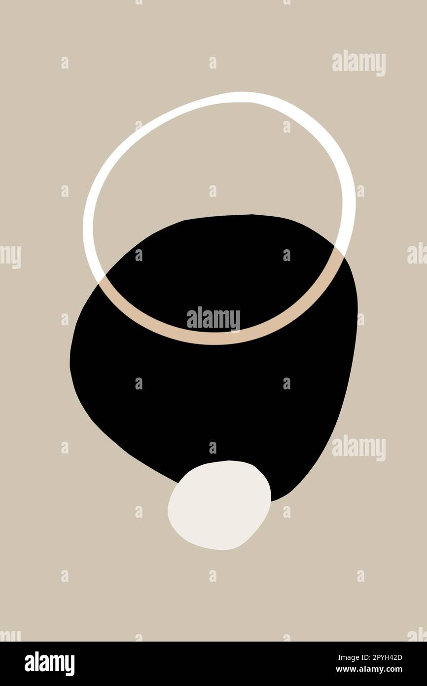 Impression d'affiche d'art mural imprimable. Banque D'Images