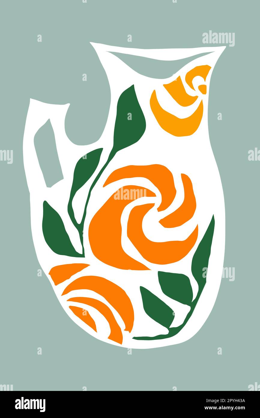 Impression d'affiche d'art mural imprimable. Banque D'Images