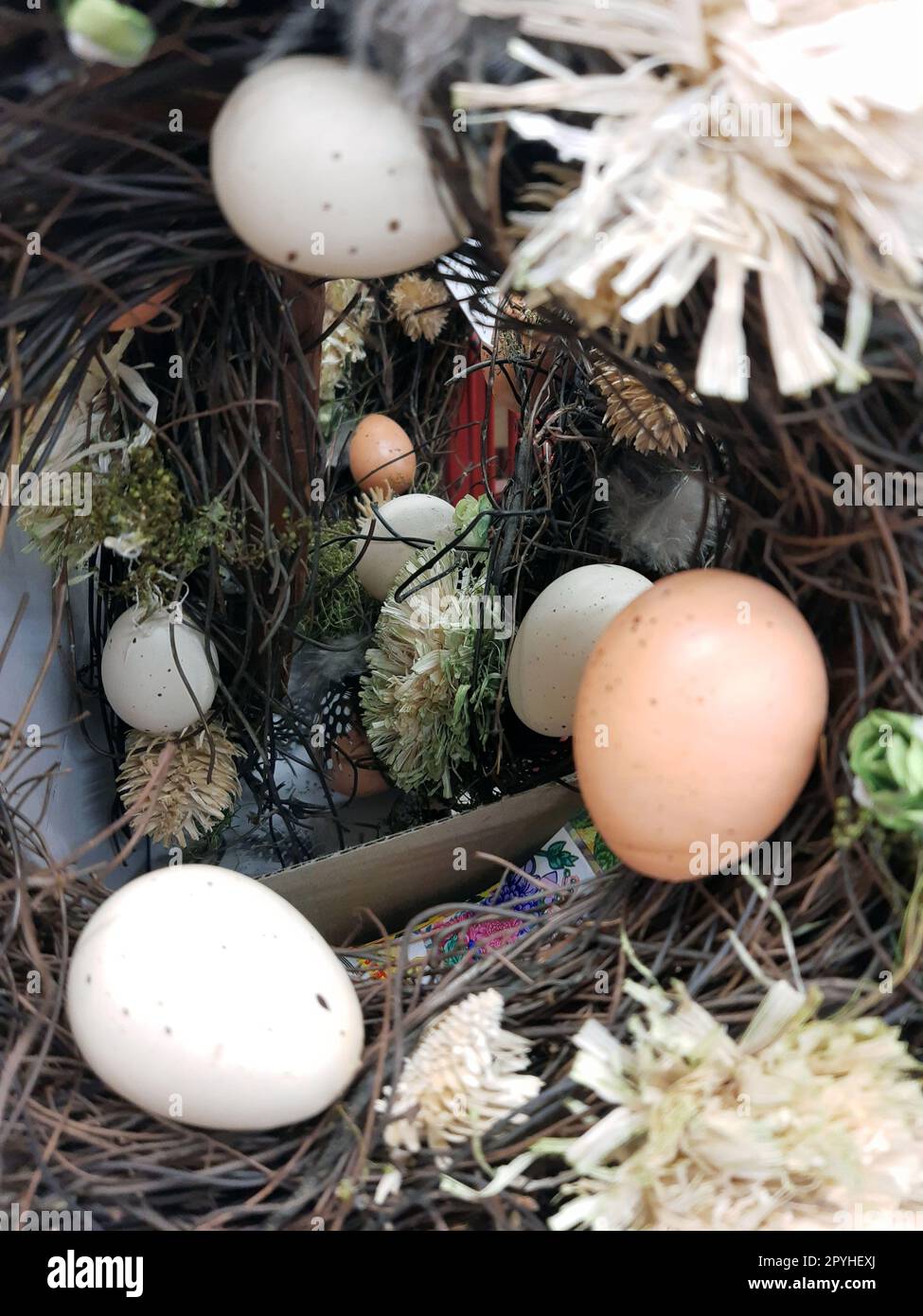 Décorations de vacances pour les vacances de Pâques Banque D'Images