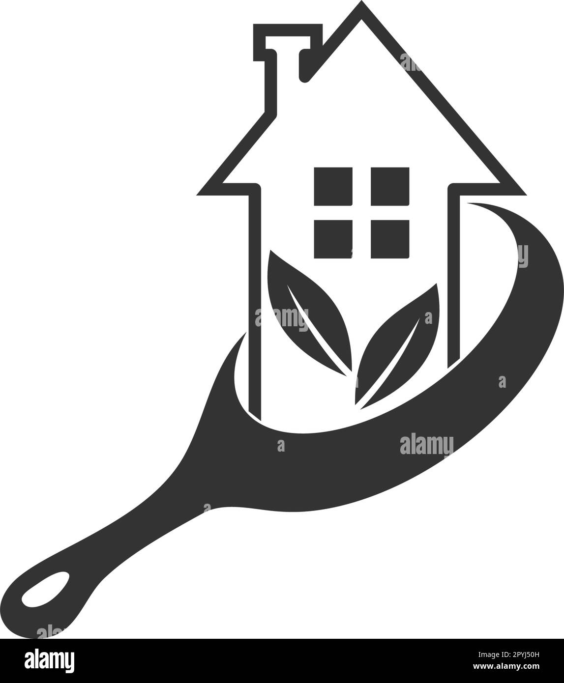 modèle de logo home cooking. Icône Illustration identité de la marque. Illustration isolée et plate. Graphique vectoriel Illustration de Vecteur