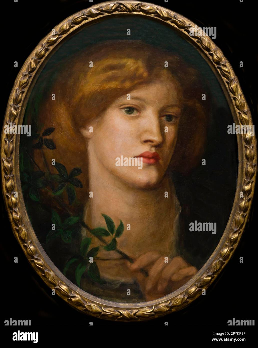 Portrait de Louisa Ruth Herbert, Dante Gabriel Rossetti, 1858-1859, Banque D'Images