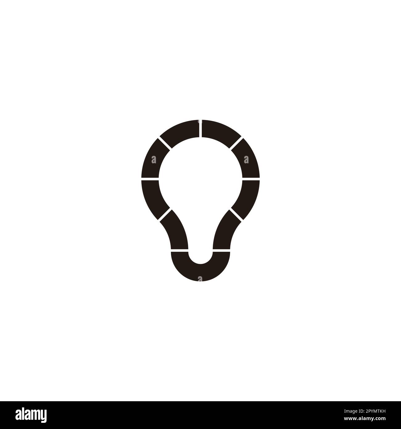Lampe, technologie, moderne géométrique symbole simple logo vecteur Illustration de Vecteur