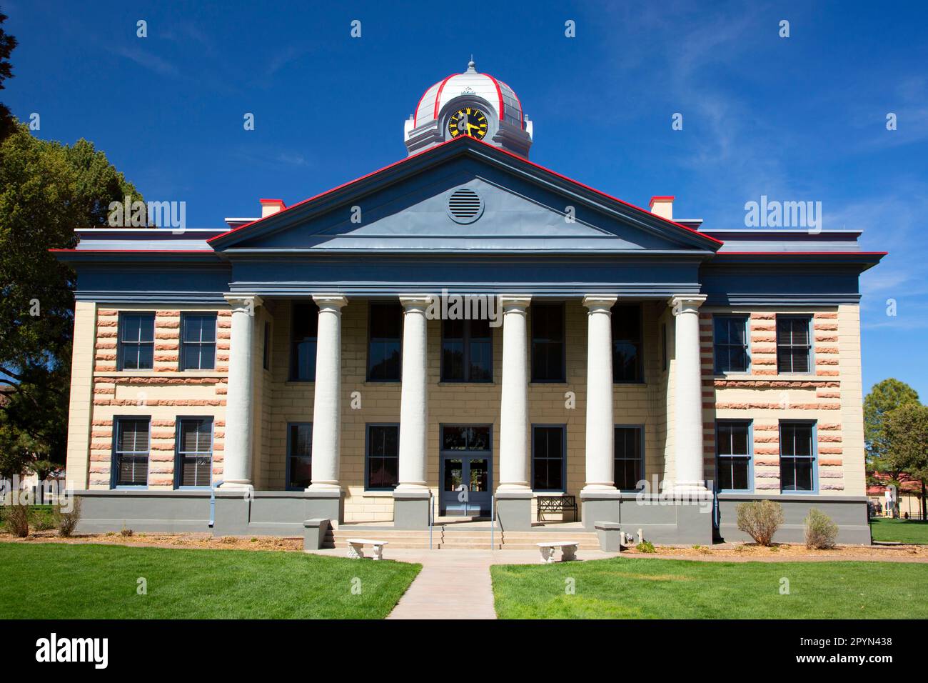 Palais de justice du comté, fort Davis, Texas Banque D'Images