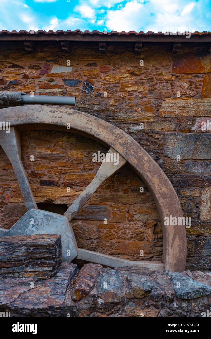 monument de l'ancien moulin à eau Banque D'Images