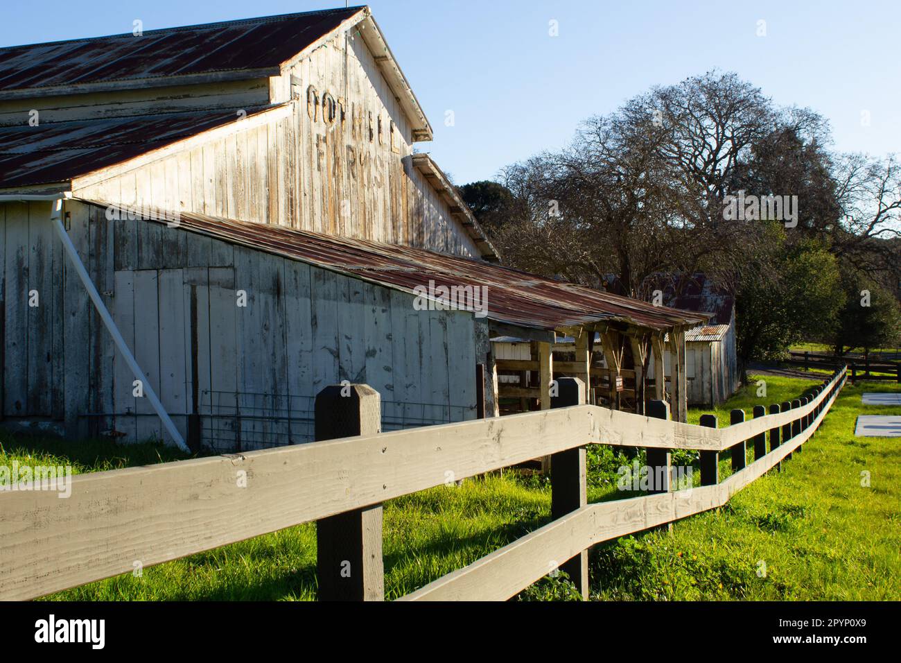 Zone de préparation de Tyler Ranch Banque D'Images