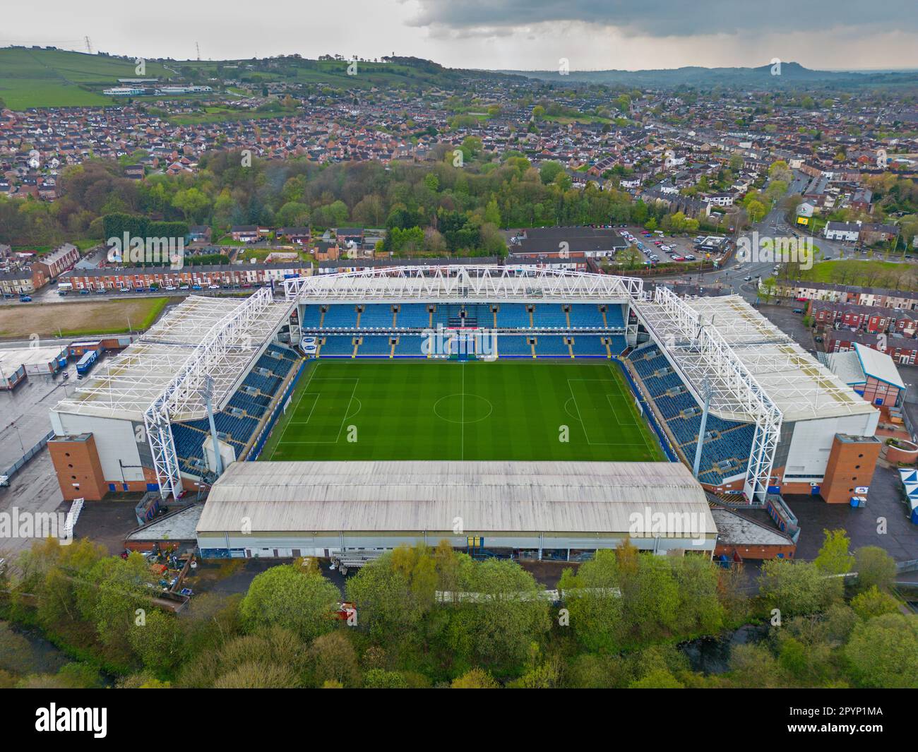 Blackburn Rovers, stade d'Ewood Park. 29th avril 2023. Banque D'Images