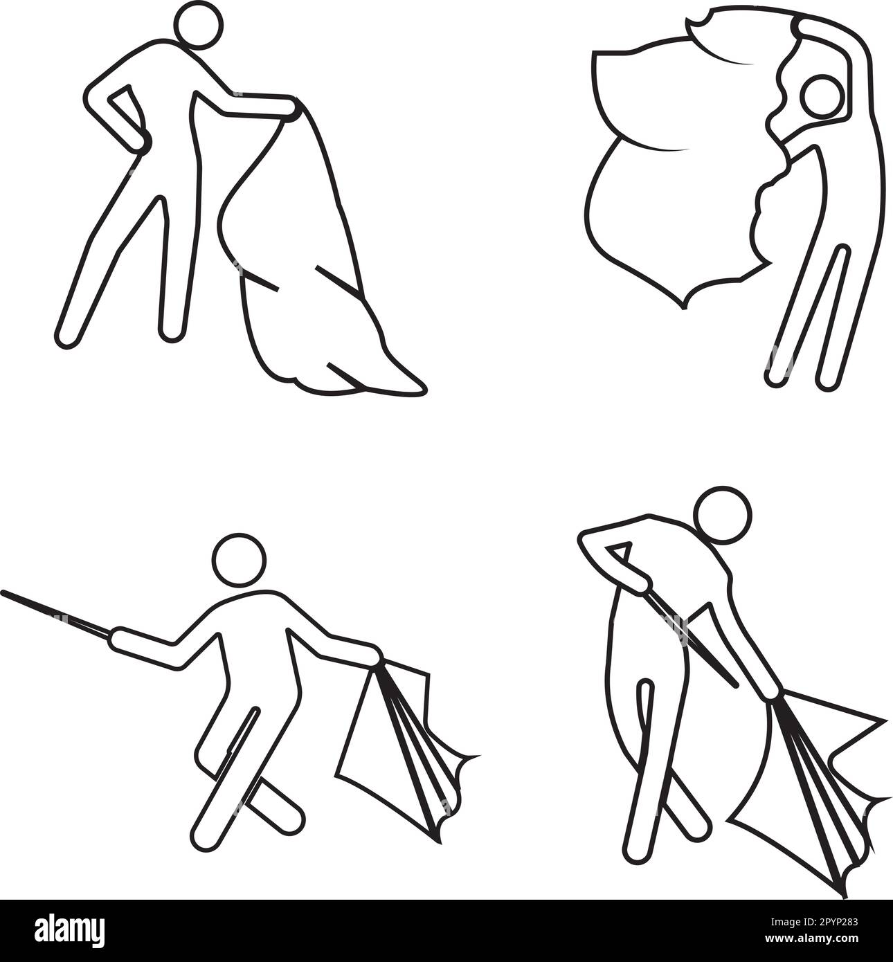 Symbole d'illustration vectorielle d'icône matador Illustration de Vecteur