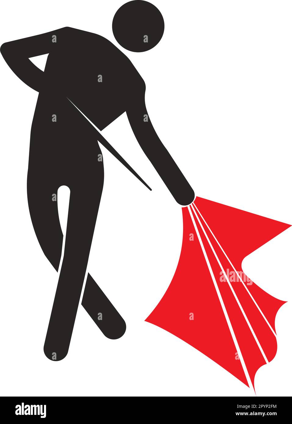 Symbole d'illustration vectorielle d'icône matador Illustration de Vecteur