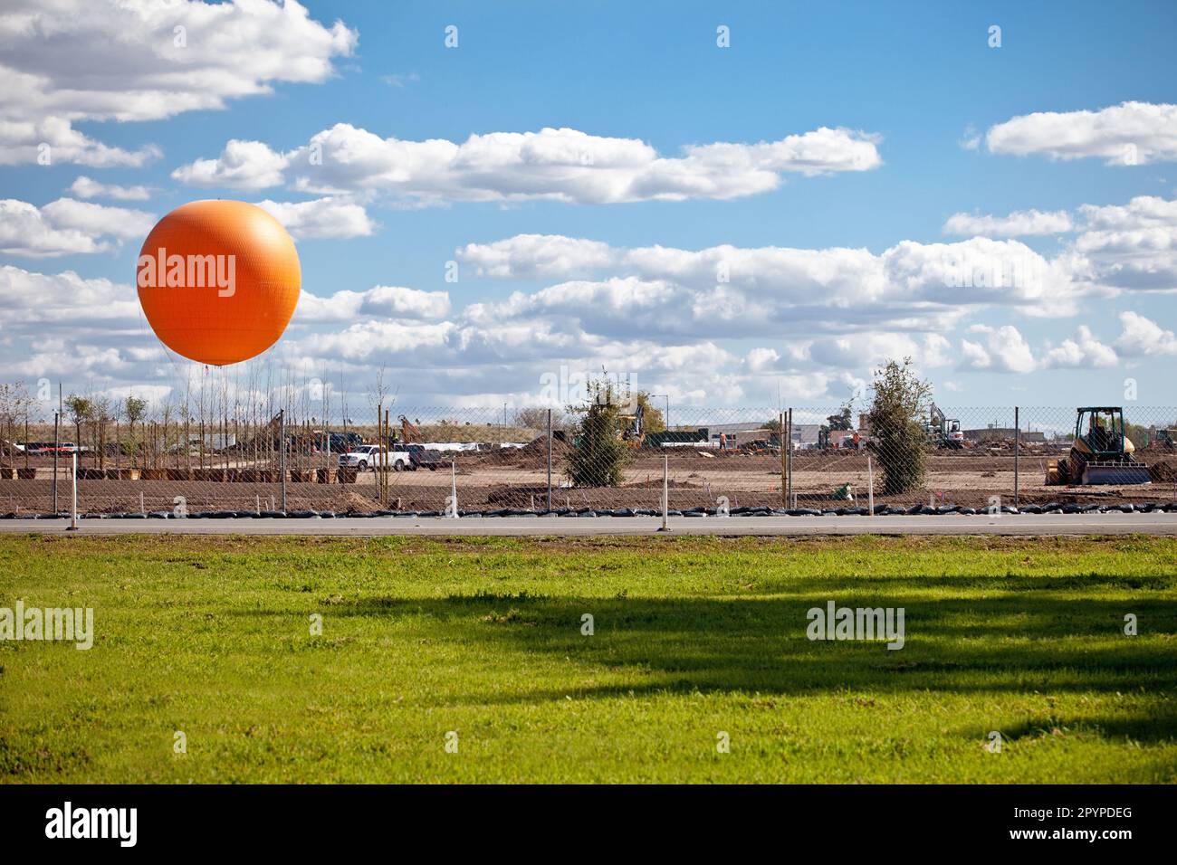 Great Metropolitan Orange County Great Park and Balloon in Irvine Banque D'Images
