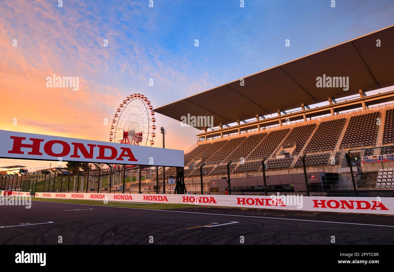 SUZUKA, JAPON, circuit de Suzuka, 5. Octobre : le Grand Prix japonais revient après un hiatus dû à la pandémie de COVID-19 pendant la Formule 1 japonaise Banque D'Images