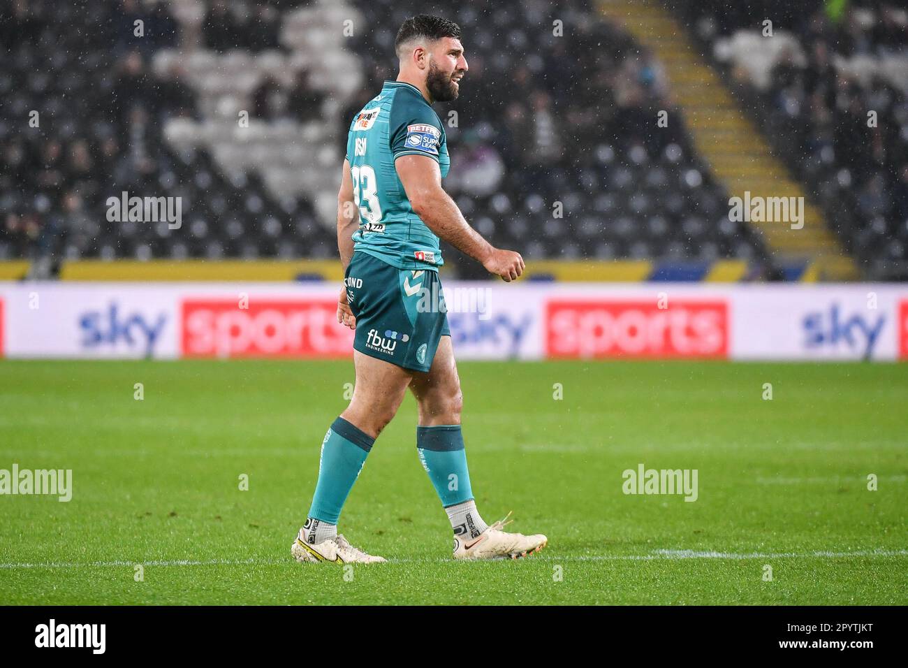 Hull, Angleterre - 4th mai 2023 - Abbas Miski de Wigan Warriors. Rugby League Betfred Super League Round 11, Hull FC contre Wigan Warriors au MKM Stadium, Hull, Royaume-Uni Banque D'Images