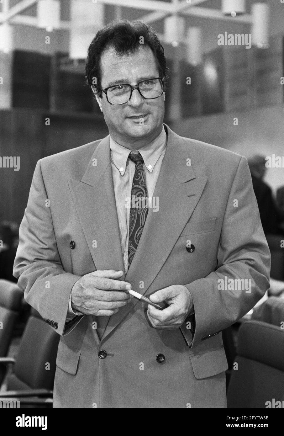 Allemagne, Bonn, 23.06.1992 Archives: 34-45-35 Réunion du groupe parlementaire du FDP photo: Klaus Kinkel [traduction automatique] Banque D'Images