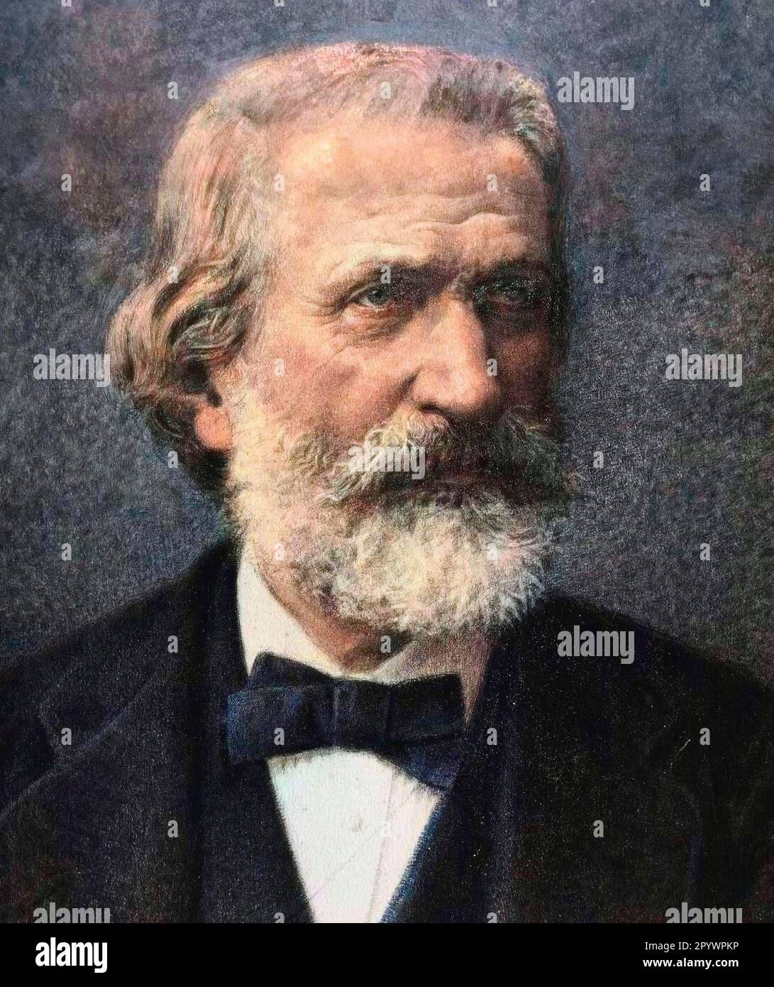 Portrait de Giuseppe Verdi (1813-1901), vers 1887 Banque D'Images