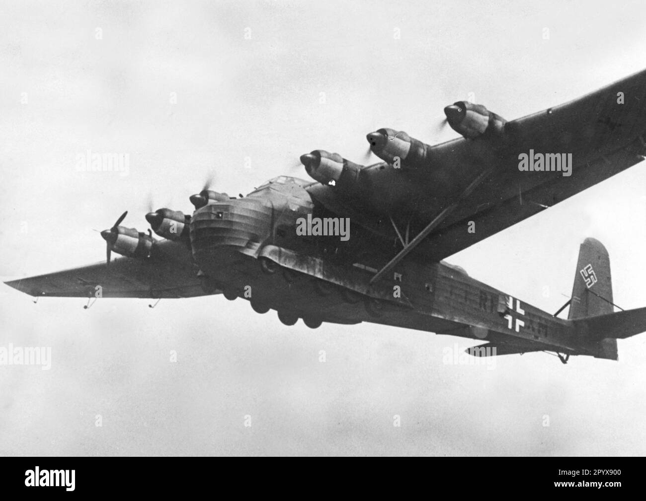 Messerschmitt me 323 gigant Banque d'images noir et blanc Alamy