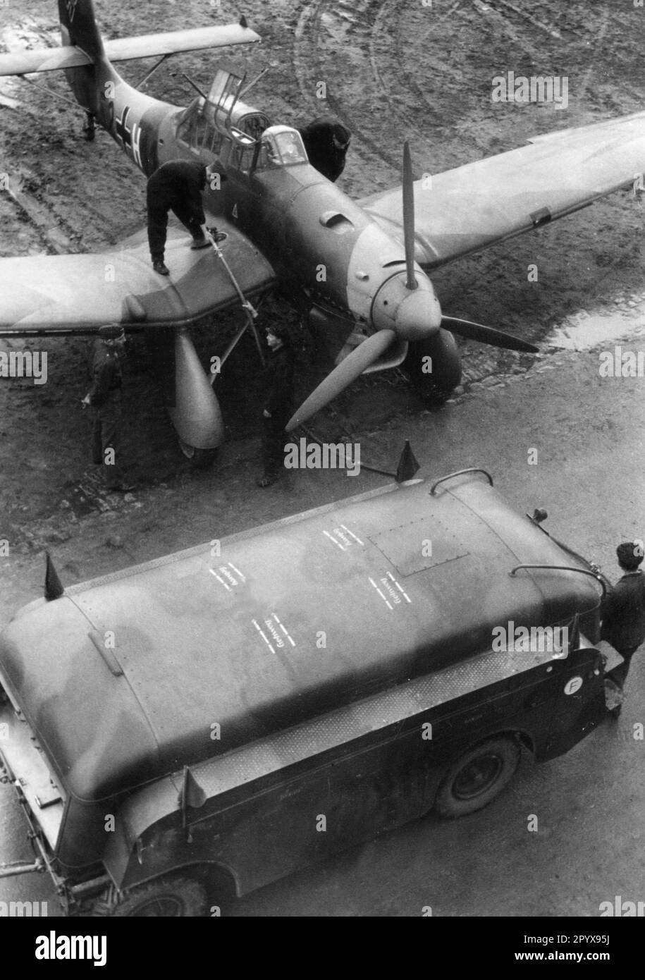 'Junkers Ju 87 'Stuka', Seconde Guerre mondiale - Aviation allemande, Allemagne 1933-1945, National socialisme [traduction automatique]' Banque D'Images