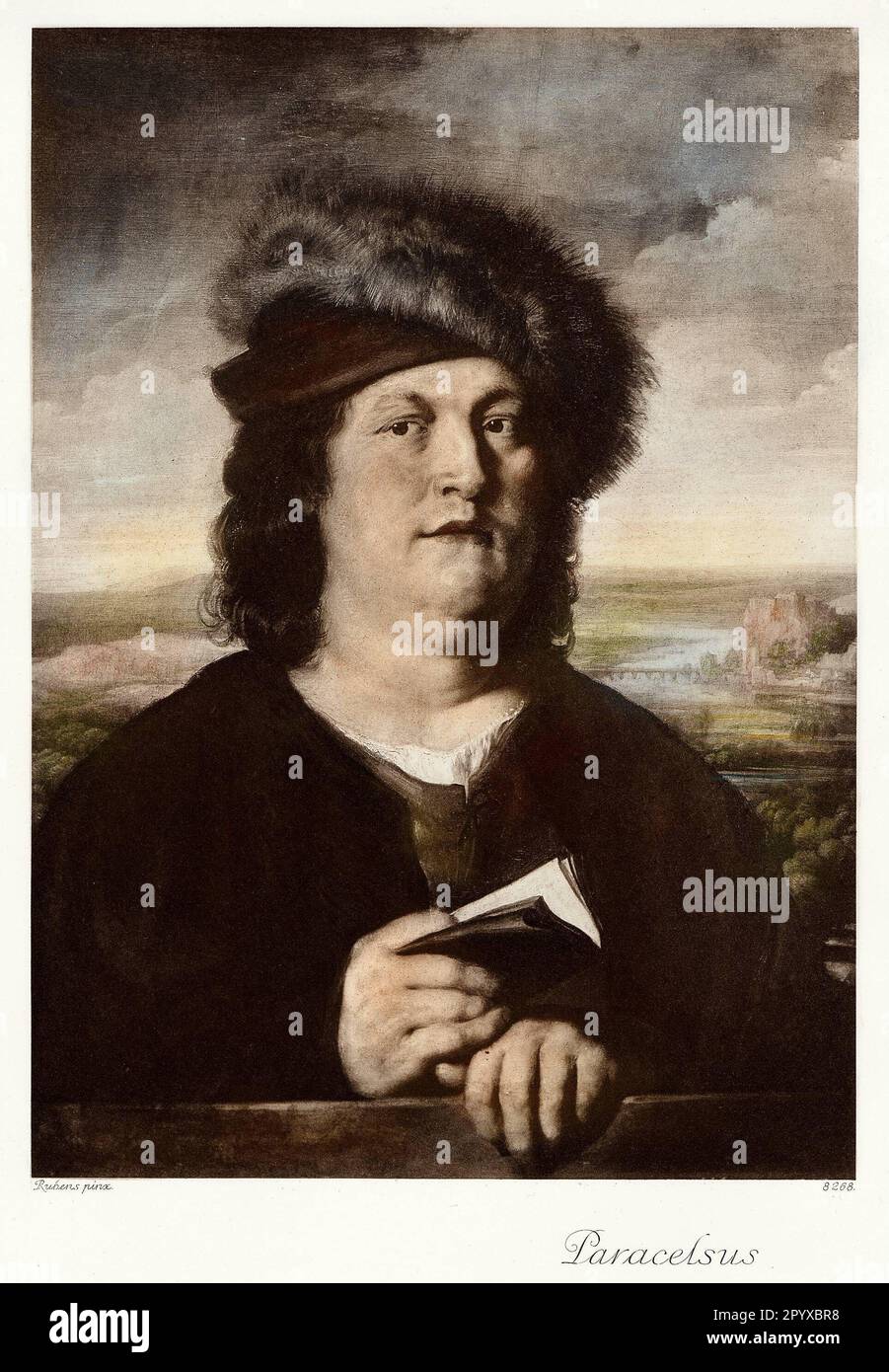 Philippus Theophrastus Paracelsus (1493-1541), médecin, naturaliste et philosophe. Peinture par Rubens. Photo: Heliogravure, Corpus Imaginum, Collection Hanfstaengl. [traduction automatique] Banque D'Images