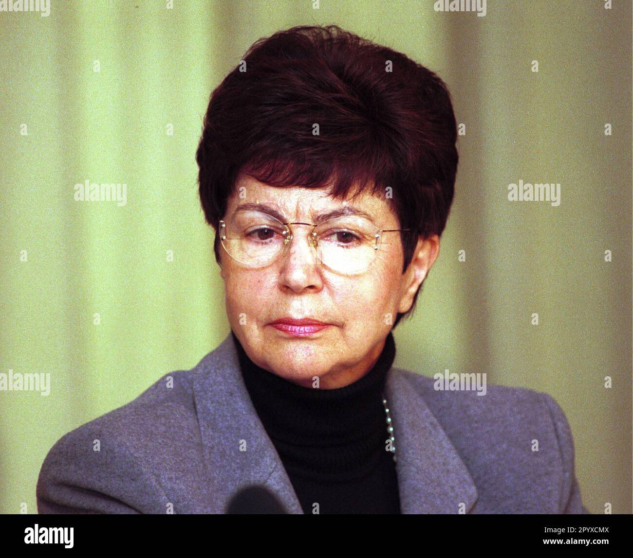 Rita Waschbüsch, politicienne CDU, présidente fédérale de la Fondation Donum Vitae depuis 1999. [traduction automatique] Banque D'Images