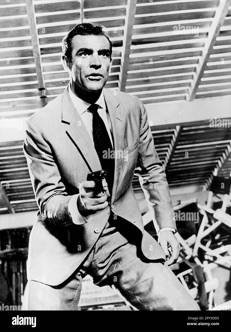 Sean Connery en tant que James Bond. [traduction automatique] Banque D'Images