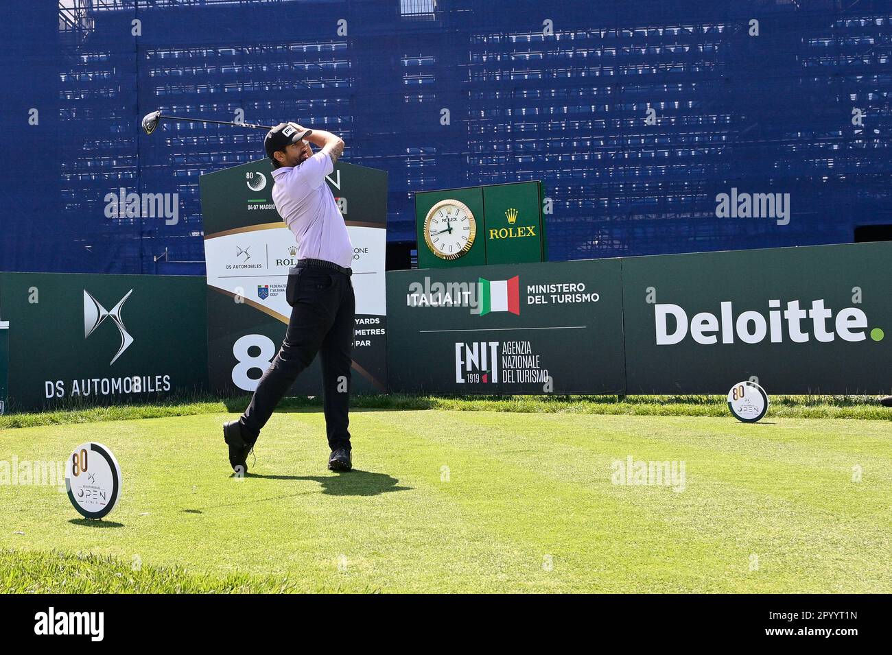 PAVON, Matthieu pendant 80°DS automobiles Italian Open Golf Match, Marco Simone GC, 5 mai 2023 (photo d'AllShotLive/Sipa USA) crédit: SIPA USA/Alay Live News Banque D'Images