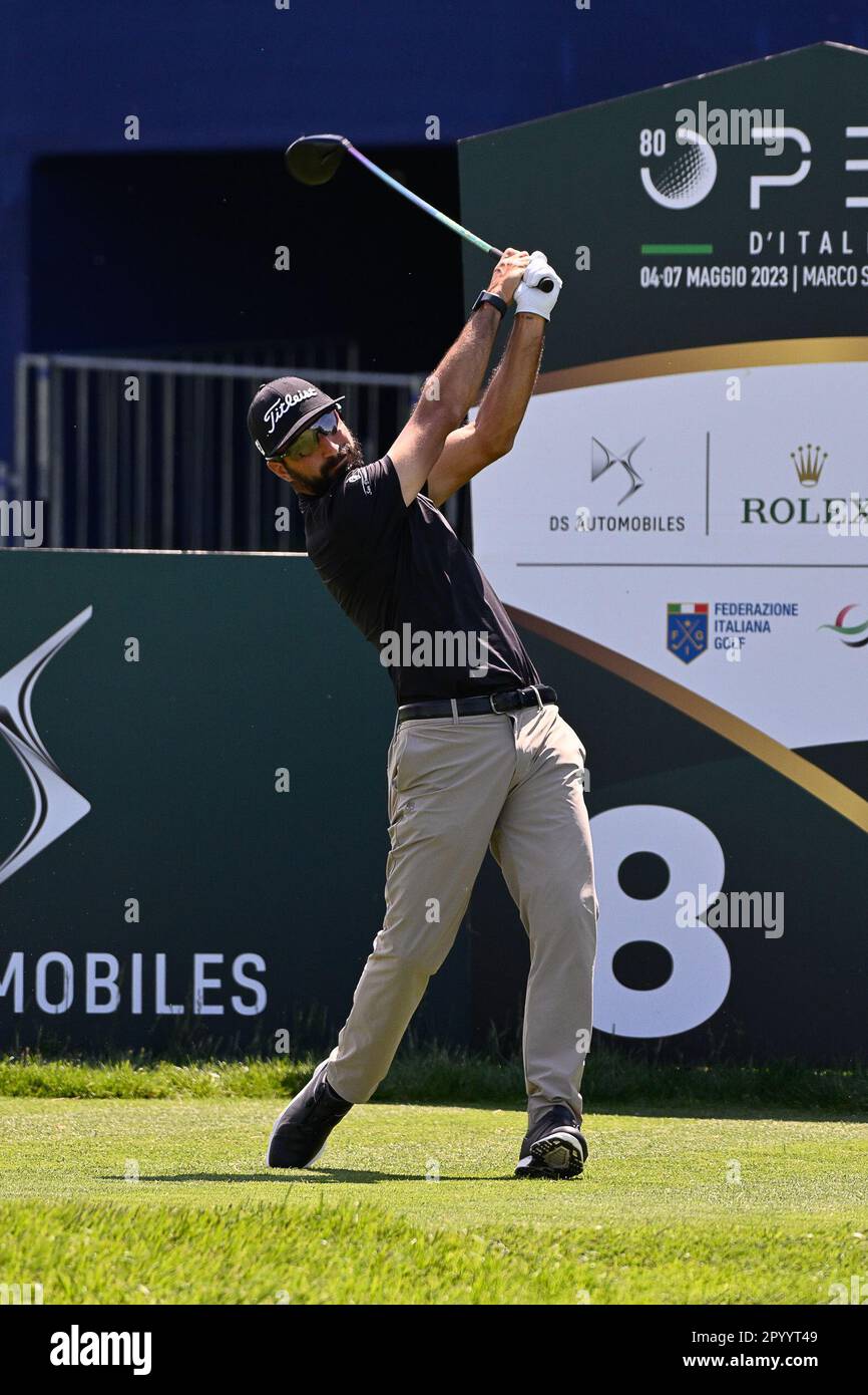 LAPORTA, Francesco pendant 80°DS automobiles Italian Open Golf Match, Marco Simone GC, 5 mai 2023 (photo d'AllShotLive/Sipa USA) crédit: SIPA USA/Alay Live News Banque D'Images