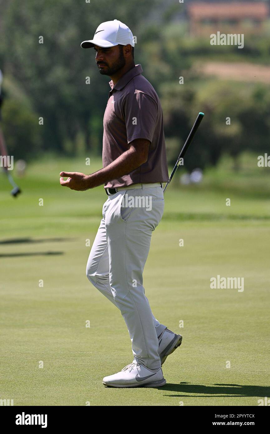 SHARMA, Shubhankar pendant 80°DS automobiles Italian Open Golf Match, Marco Simone GC, 5 mai 2023 (photo par AllShotLive/Sipa USA) Credit: SIPA USA/Alay Live News Banque D'Images