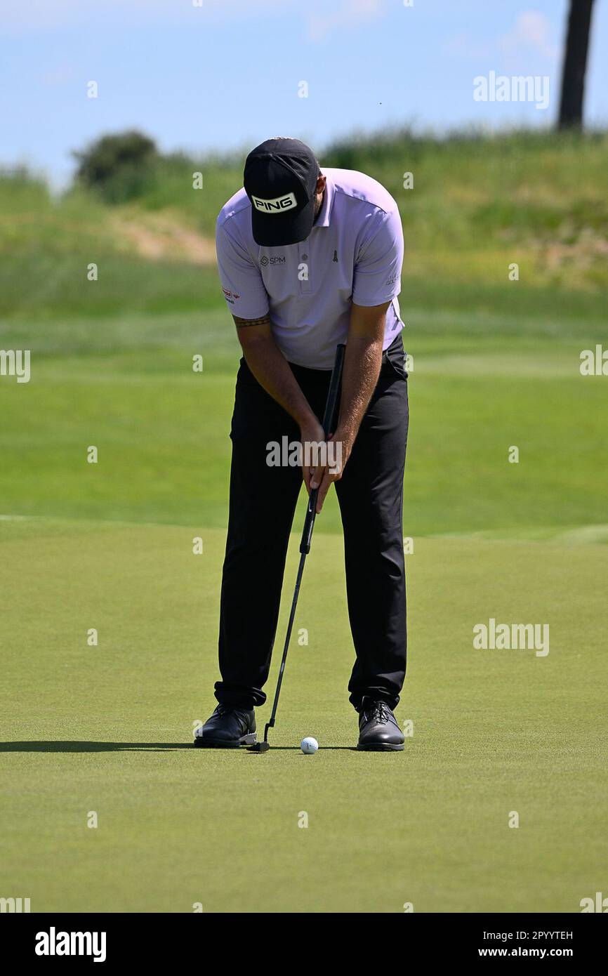 PAVON, Matthieu pendant 80°DS automobiles Italian Open Golf Match, Marco Simone GC, 5 mai 2023 (photo d'AllShotLive/Sipa USA) crédit: SIPA USA/Alay Live News Banque D'Images