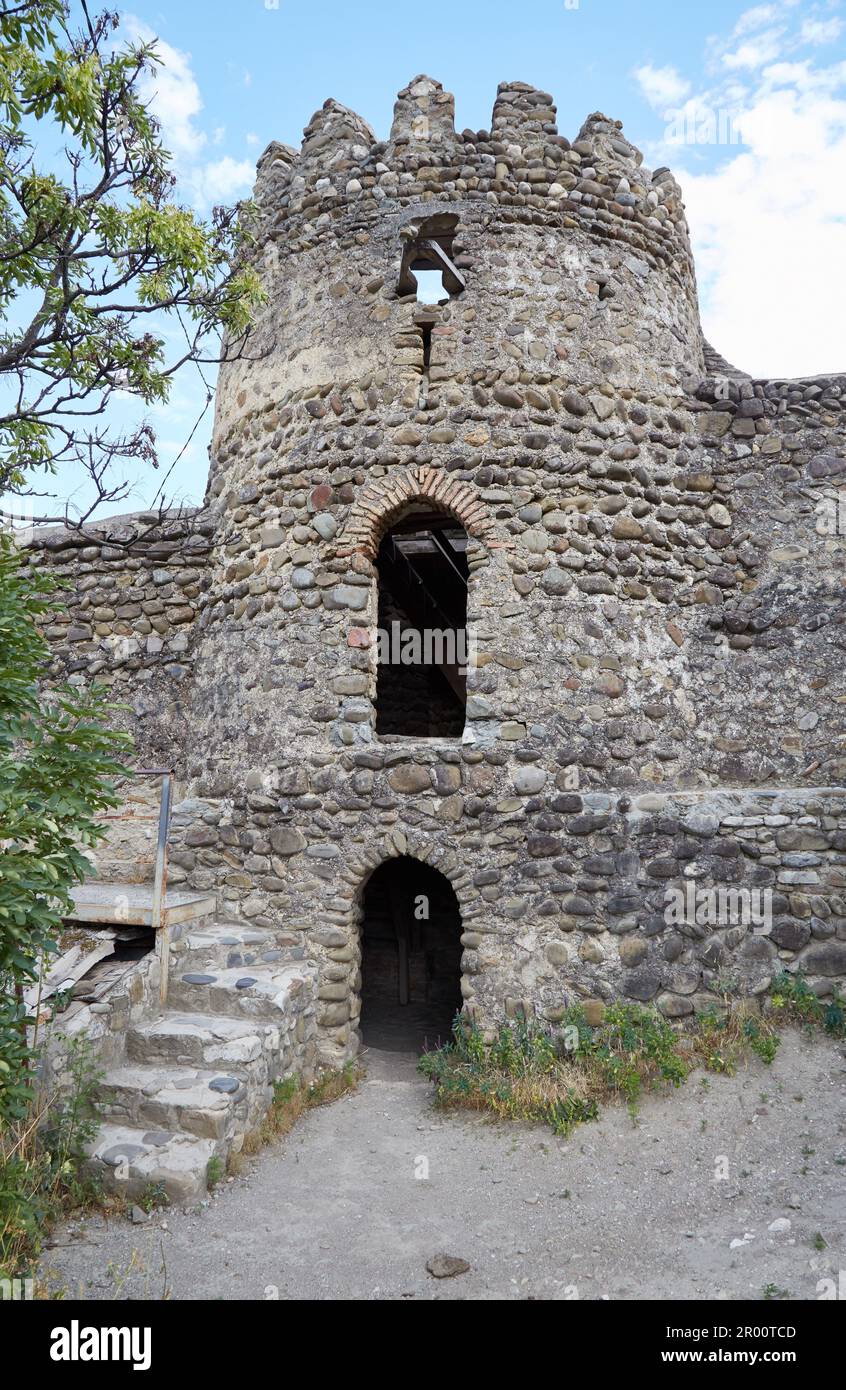 Les remparts de la ville de Sighnagi dans l'est de la Géorgie, célèbre pour son vin Banque D'Images