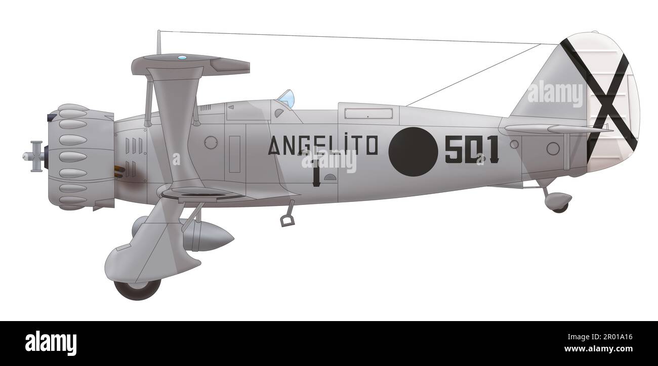 Prototype Henschel HS 123 du Versuchskommando 88, automne 1936 Banque D'Images