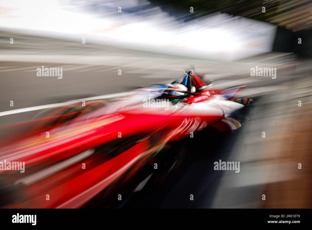 Sacha Fenestraz, Nissan Formula E Team, Nissan e-4ORCE 04 pendant la Formule E Round 9, Monaco. , . E-Prix in, . (Photo par Andrew Ferraro/Motorsport Images/Sipa USA) crédit: SIPA USA/Alay Live News crédit: SIPA USA/Alay Live News Banque D'Images