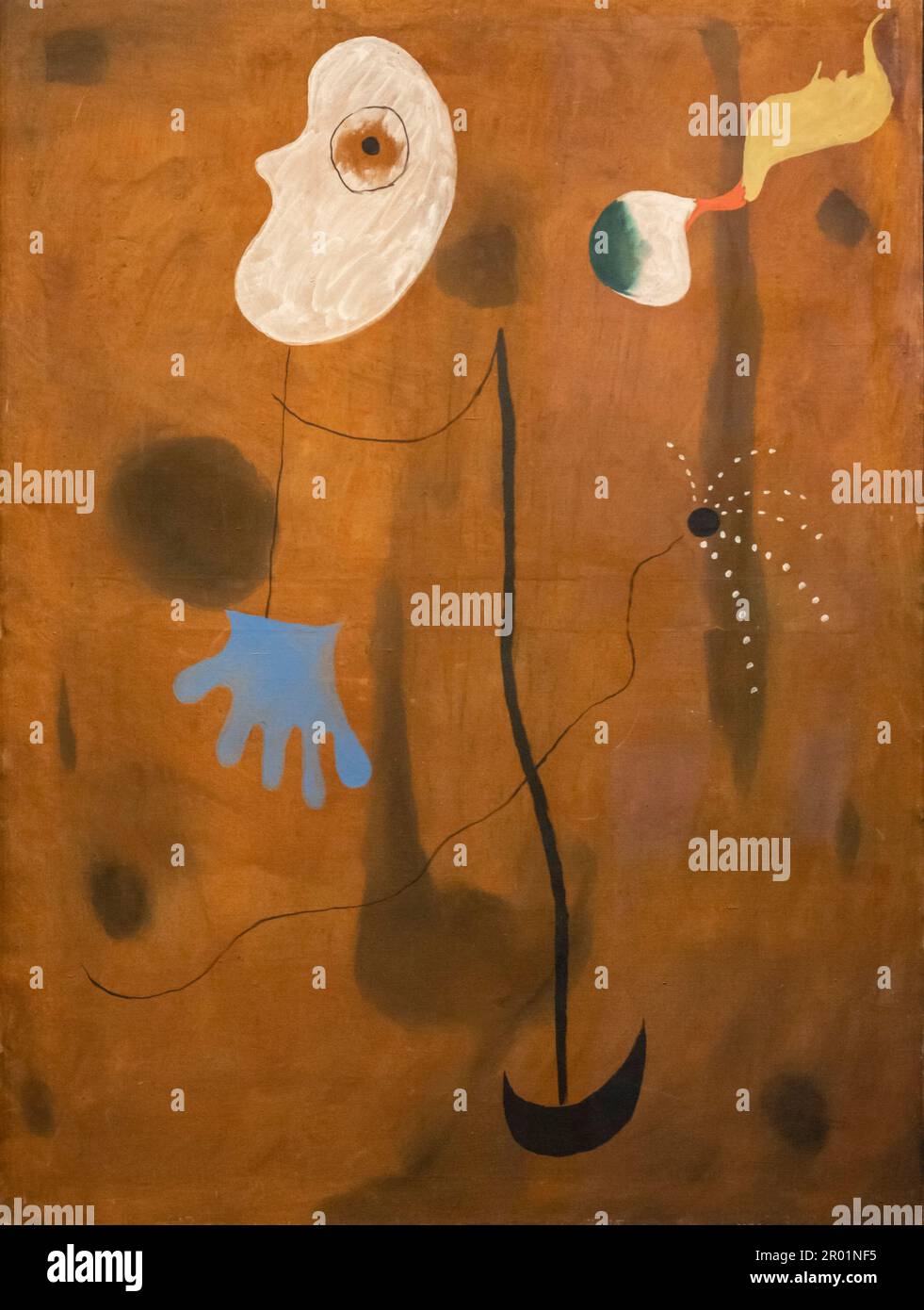 Painting, Joan Miro, 1925, Berlin, République fédérale d'Allemagne. Banque D'Images