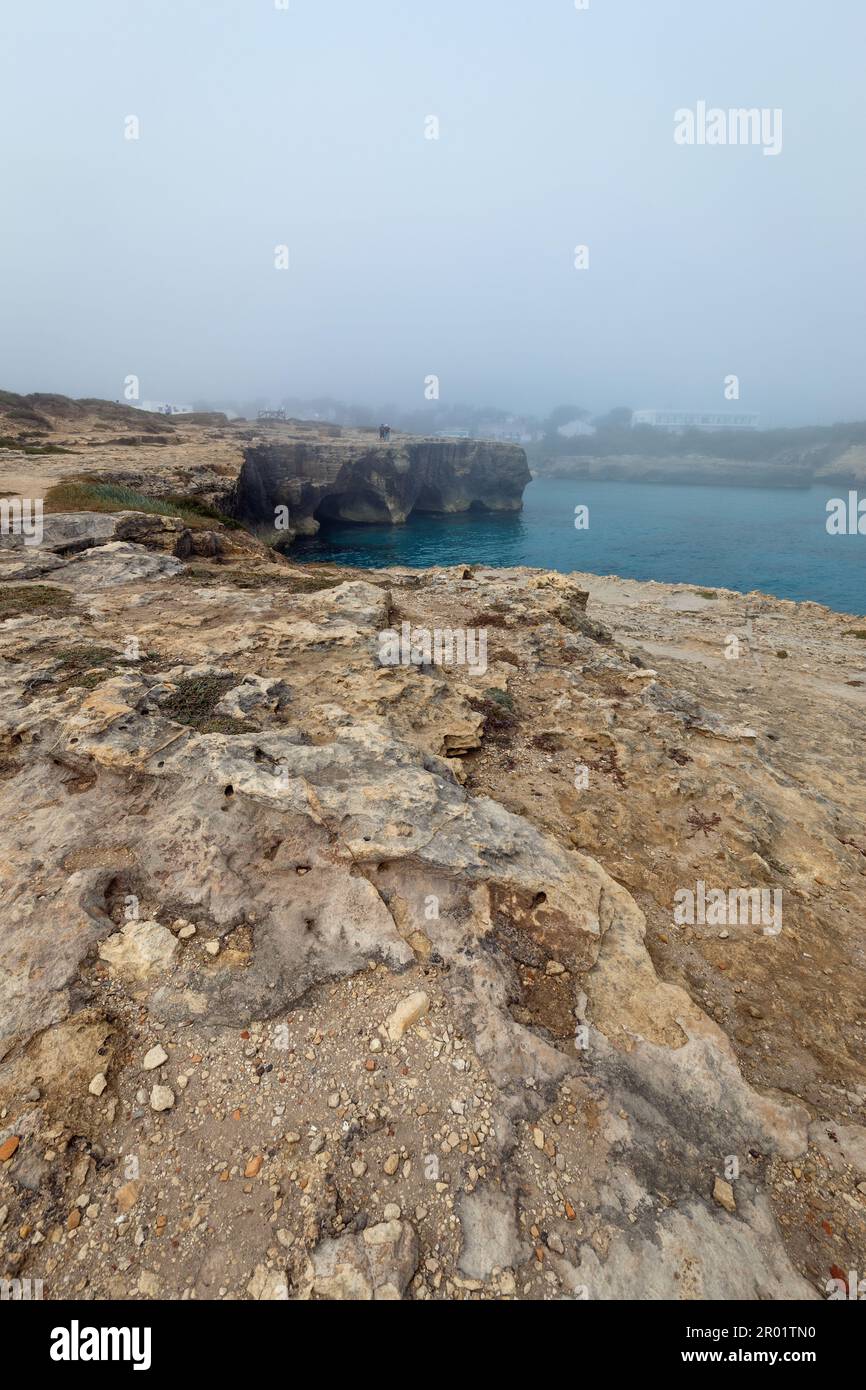 Località Roca Vecchia a Melendugno in provincia di Lecce Banque D'Images