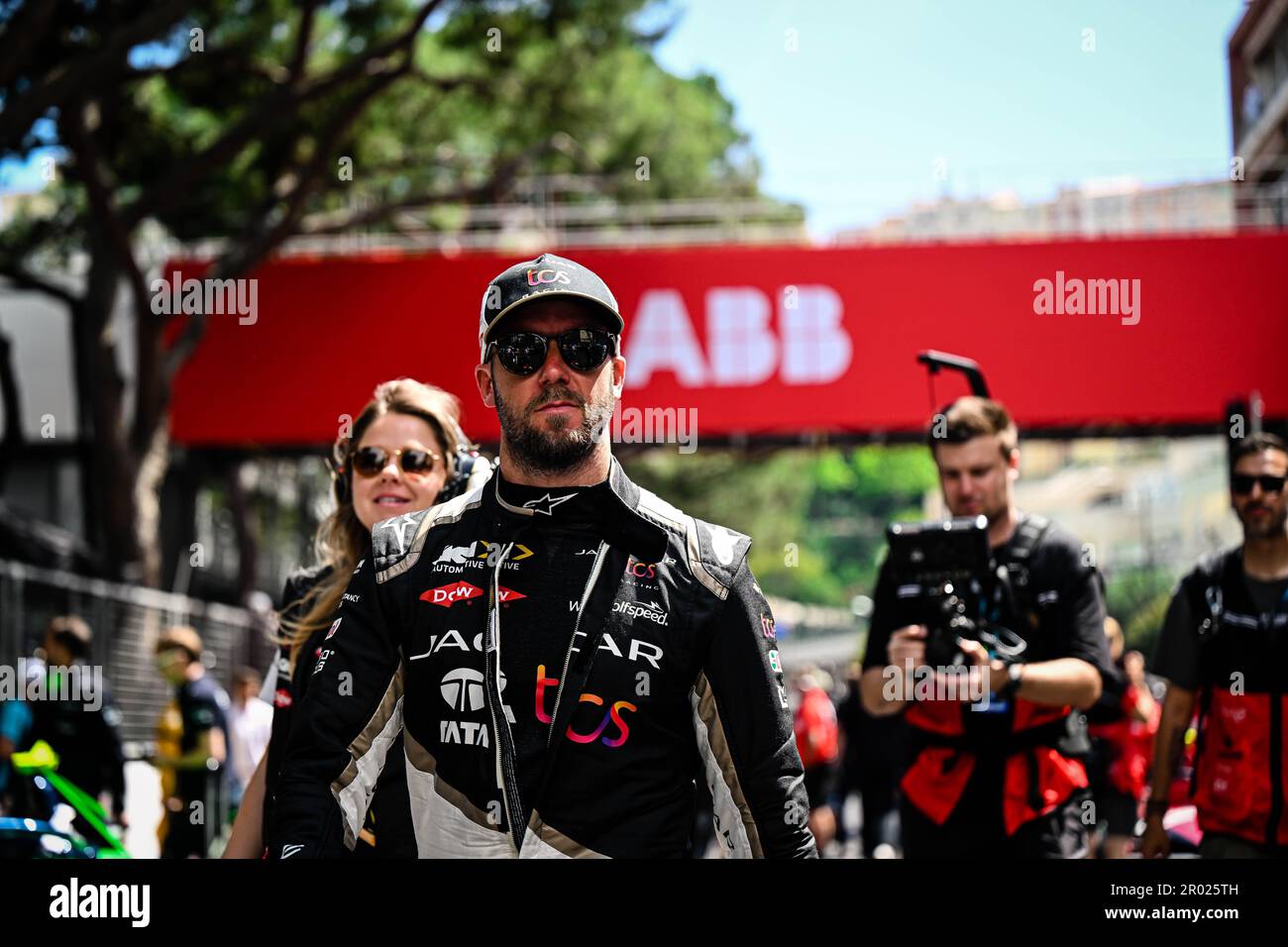 Sam Bird, Jaguar TCS Racing pendant la Formule E Round 9, Monaco. , . E-Prix in, . (Photo de Simon Galloway/Motorsport Images/Sipa USA) crédit: SIPA USA/Alay Live News crédit: SIPA USA/Alay Live News Banque D'Images