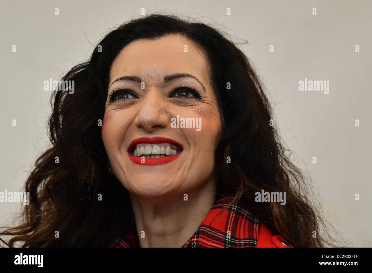 Glasgow, Écosse, Royaume-Uni, 06 mai 2023. Les supporters écossais de l'indépendance défilent dans la ville. Photo Tasmina Ahmed-Sheikh. credit sst/alamy nouvelles en direct Banque D'Images