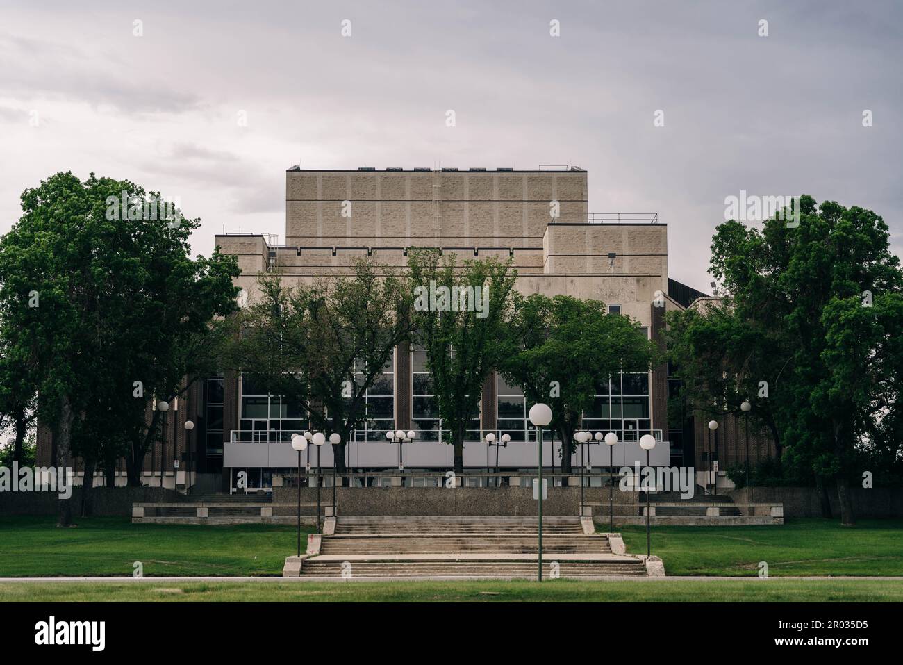 Université de Regina, Saskatchewan Canada. Photo de haute qualité Banque D'Images