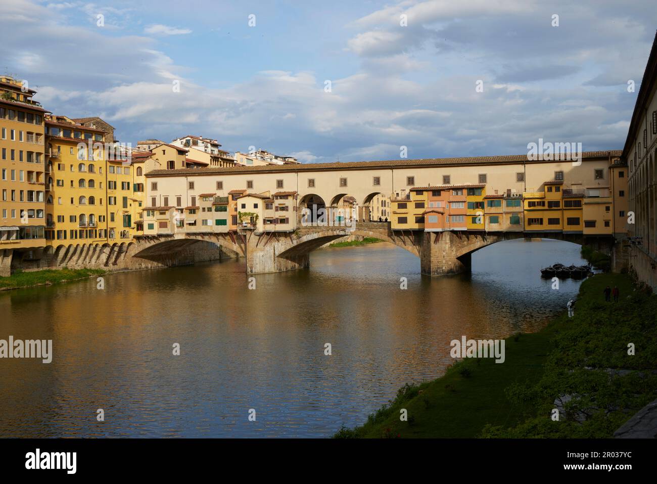 Ponte Vecchio sur l'Arno, Florence, Florence, Florence, Italie, Italie, Europe. 2023 Banque D'Images