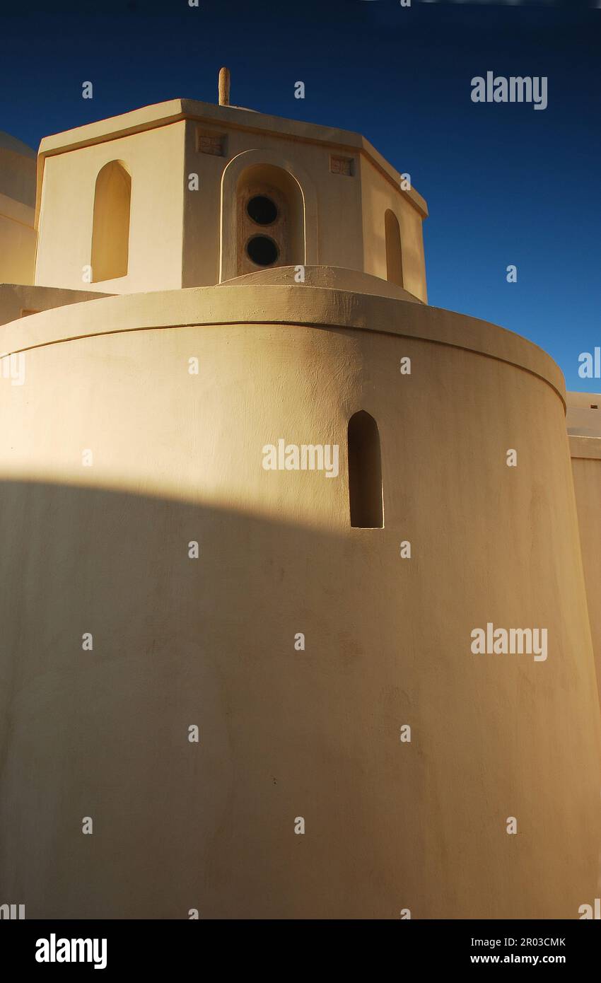 Église catholique, île de Naxos, Grèce Banque D'Images