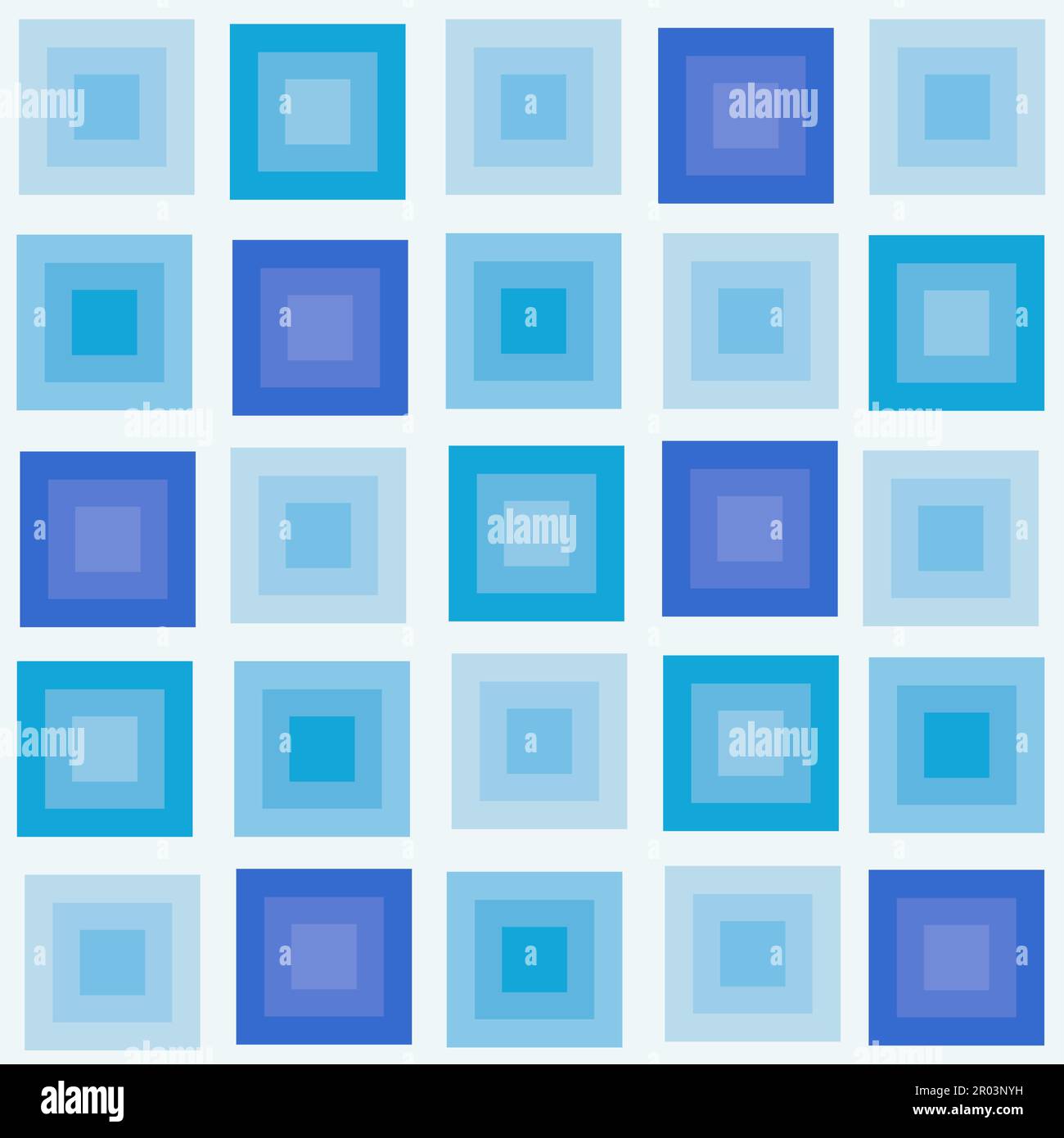 Motif géométrique sans couture avec carrés. Illustration de Vecteur