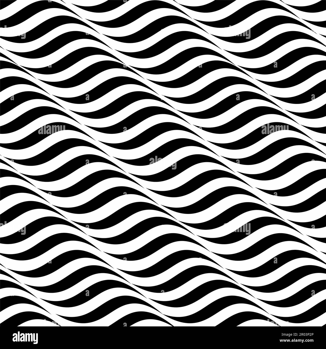 Résumé motif transparent avec des vagues. Illustration de Vecteur