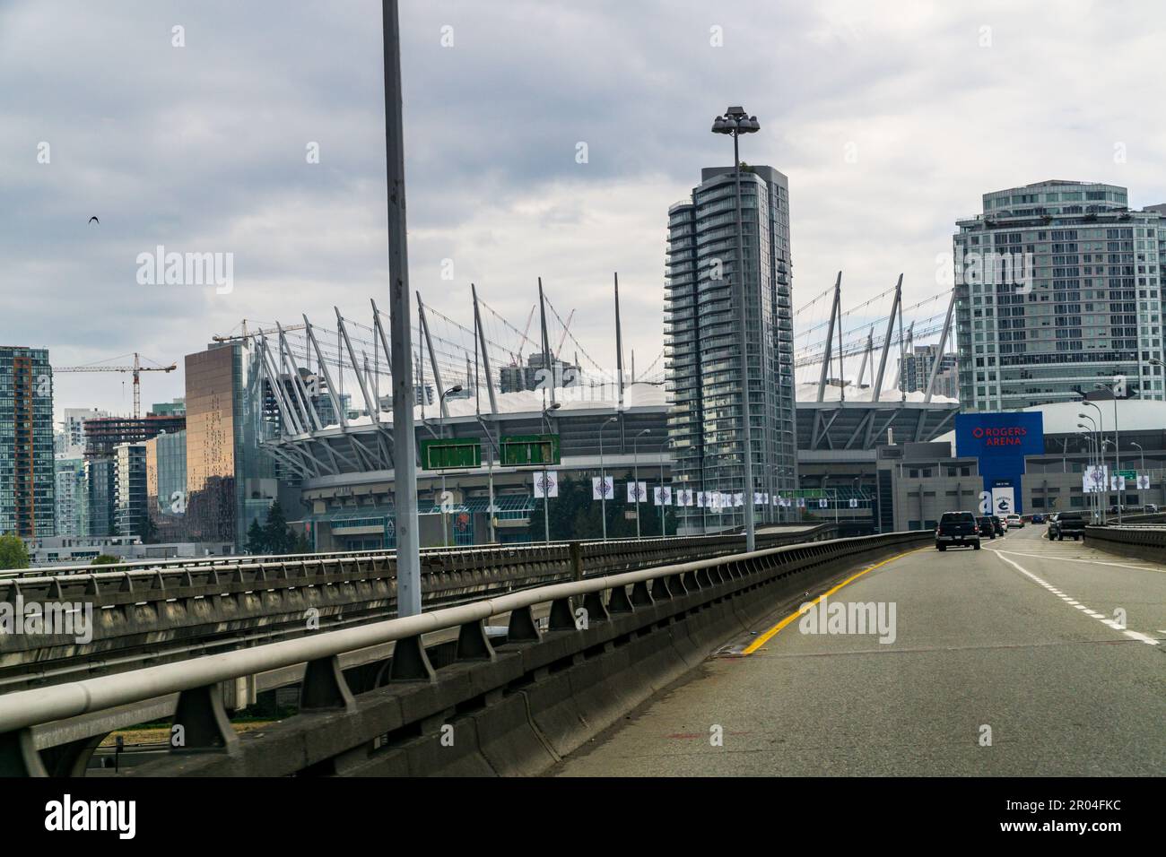 Stade BC place à Vancouver Colombie-Britannique Canada au 777 Pacific Blvd Banque D'Images