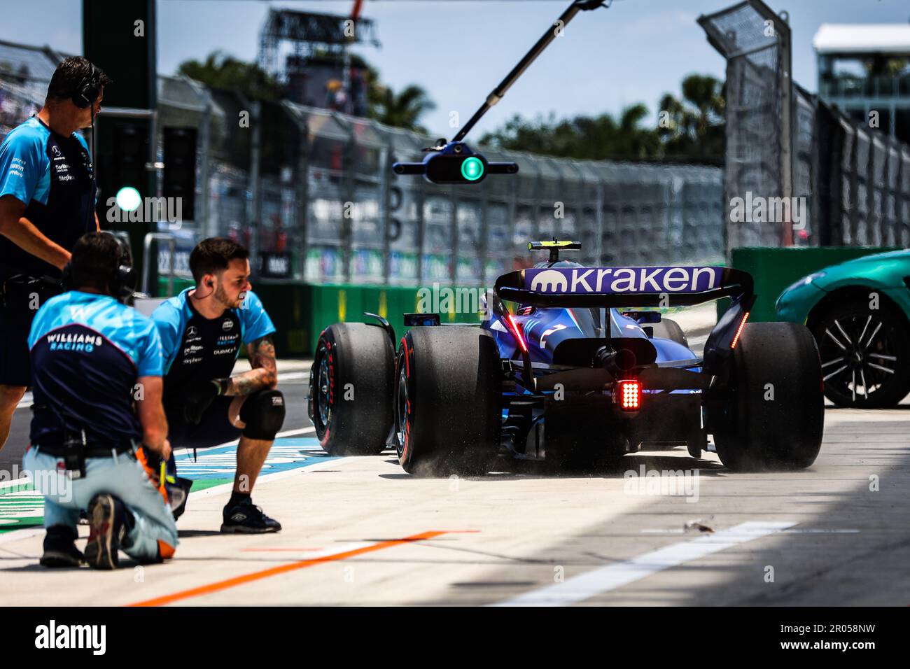 02 SARGEANT Logan (états-unis), Williams Racing FW45, action pendant le Grand Prix de Formule 1 Crypto.com de Miami 2023, 5th tour du Championnat du monde de Formule 1 2023 de 05 mai à 07, 2023 sur l'aérodrome de Miami, dans les jardins de Miami, Floride, Etats-Unis d'Amérique - photo Antonin Vincent / DPPI Banque D'Images