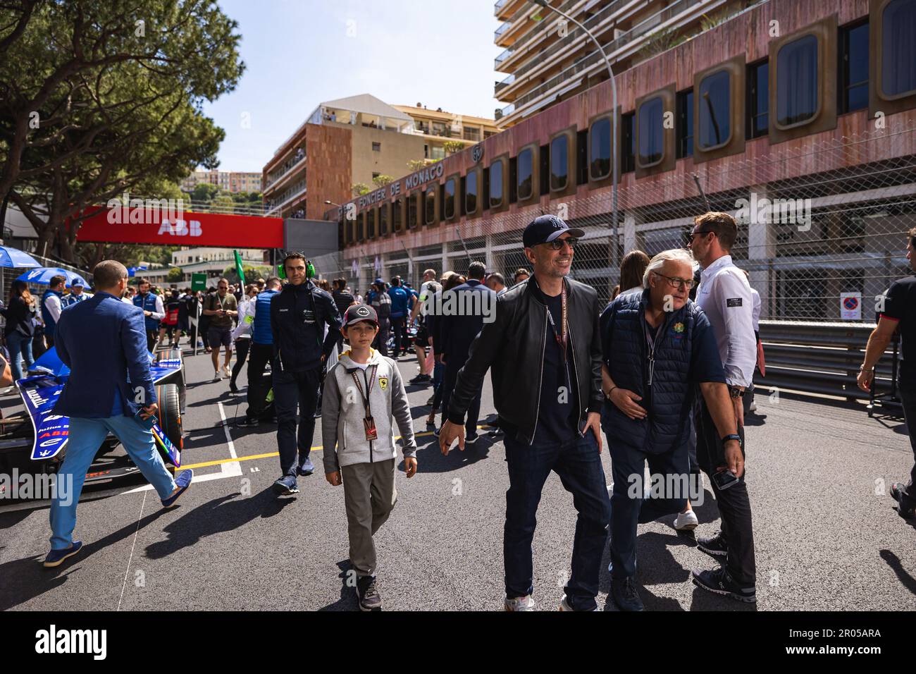 Gad Elmaleh, portrait grille de départ, grille de départ lors de l'ePrix de Monaco  2023, réunion 7th du Championnat du monde de Formule E de la FIA ABB  2022-23, sur le circuit