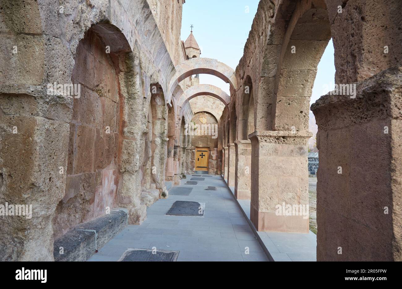 Le monastère historique d'Odzun à Alaverdi Arménie Banque D'Images