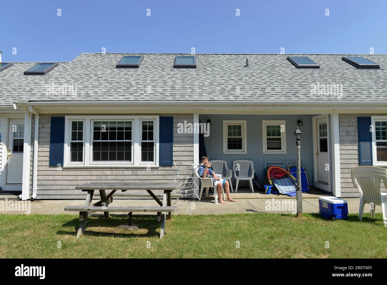 Chambre, Dennis Port, Cape Cod, Massachusetts, USA Banque D'Images