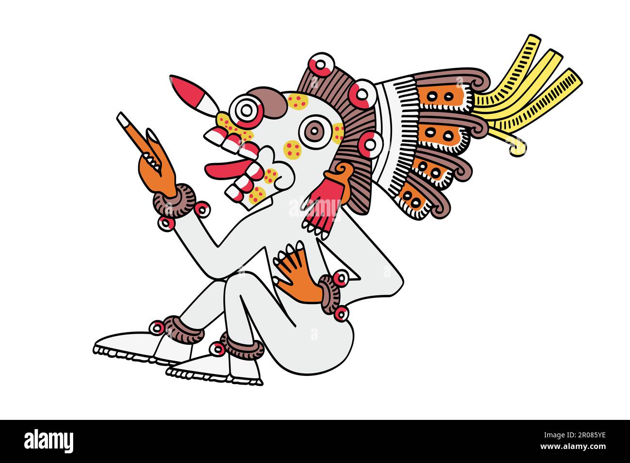 Caractère aztèque Banque de photographies et d’images à haute ...