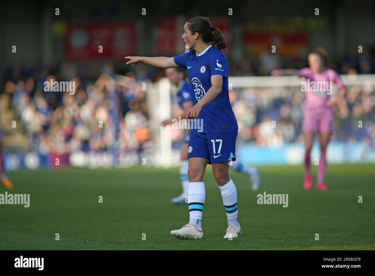 Londres, Royaume-Uni. 07th mai 2023. Londres, 7 mai 2023: Jessie Fleming (17 Chelsea) pendant le match de la Barclays FA Womens Super League entre Chelsea et Everton Unis à Kingsmeadow, Londres, Angleterre. (Pedro Soares/SPP) crédit: SPP Sport presse photo. /Alamy Live News Banque D'Images